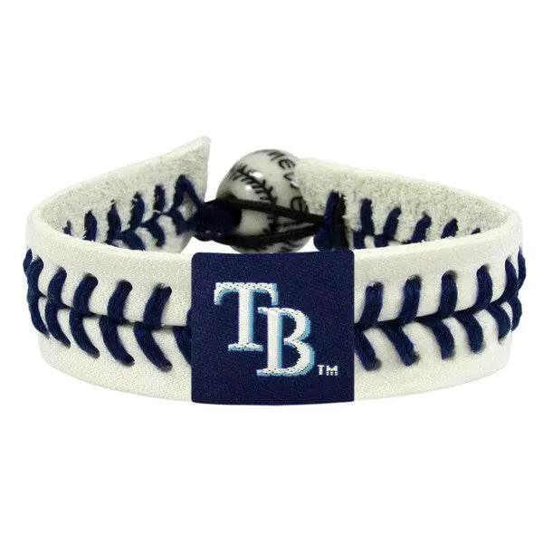 Tampa Bay Rays Baseball Leather Bracelet With Ceramic Bead - ToylandEU™