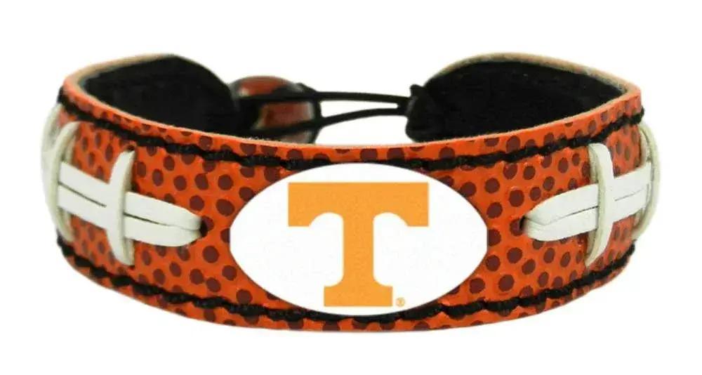 Tennessee Volunteers Leather Bracelet With Ceramic Bead - ToylandEU™