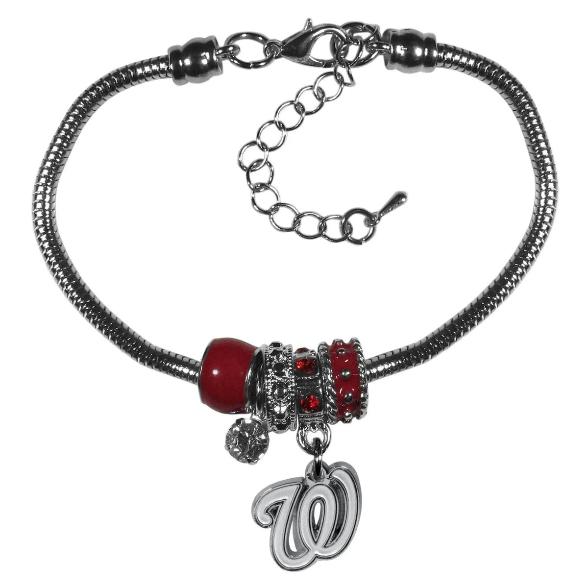 Washington Nationals Bracelet Euro Bead Style CO Jewelry - ToylandEU™