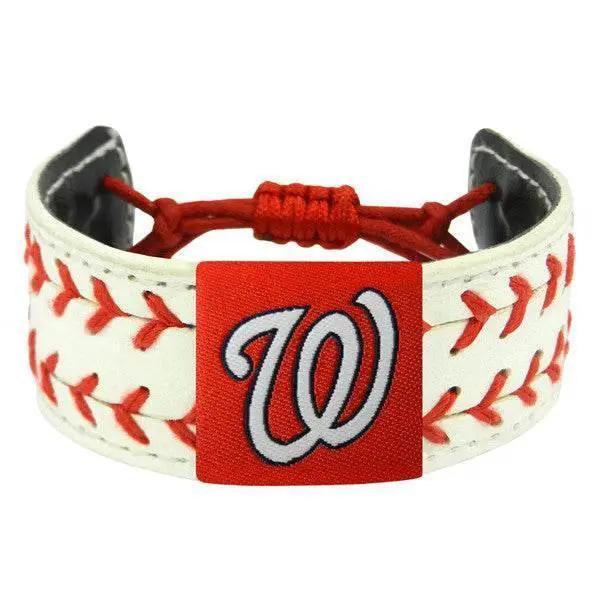 Washington Nationals Leather Bracelet Ceramic Bead Kids - ToylandEU™