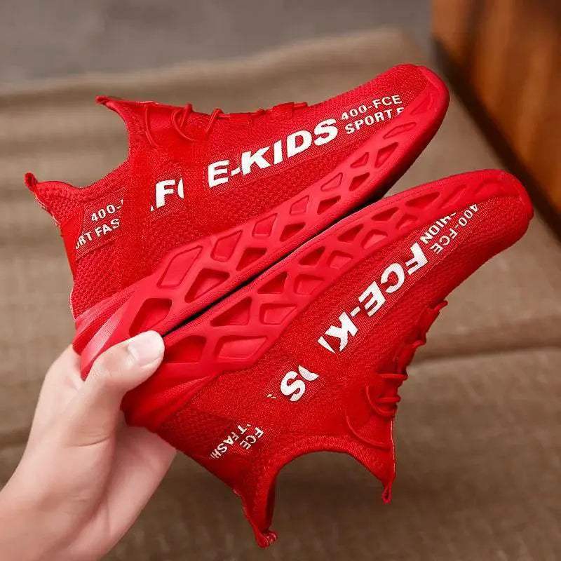 Breathable Kids Sport Sneakers with Lace Up Design for Boys and Girls Aged 5 to 15 Years - ToylandEU