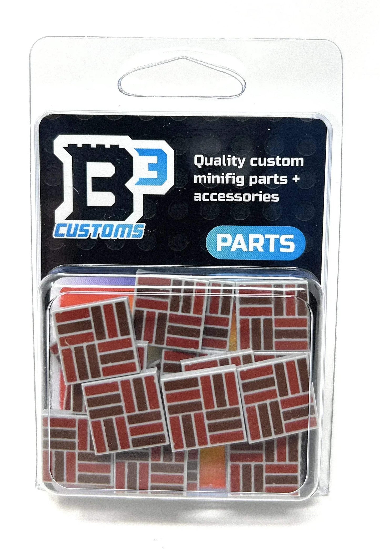 Custom Printed LEGO Floor Tiles 2x2 Mason Pattern Pack - ToylandEU