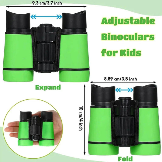 Bright Educational Folding Binoculars 4x30mm Toyland EU - ToylandEU™