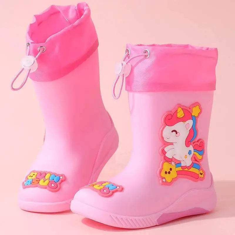 Bright Waterproof Kids Rain Boots Toyland EU - ToylandEU™