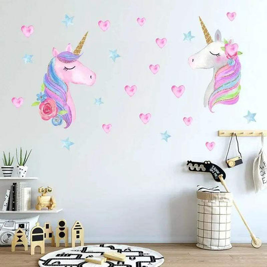 Brilliant Unicorn Glow Wall Sticker Toyland EU - ToylandEU™