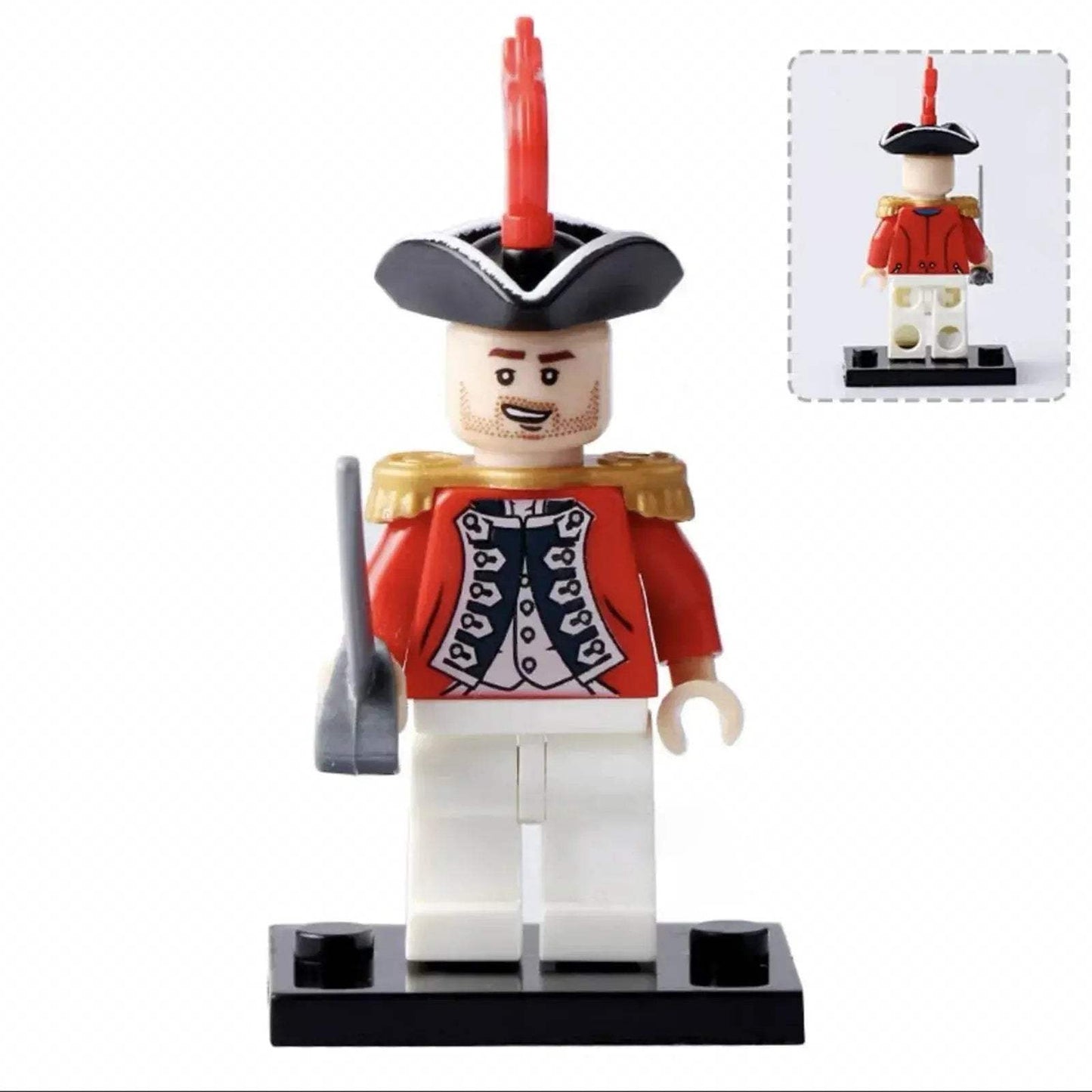 British Soldier Figure Deluxe ABS Plastic Collectible Display Piece, Premium Durable Figure - ToylandEU