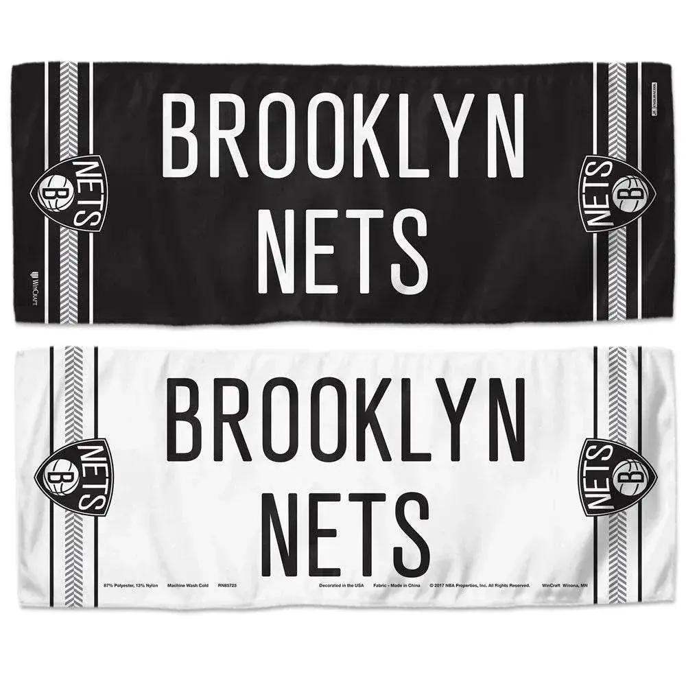 Brooklyn Nets Cooling Towel 12x30 Performance Polyester - ToylandEU™