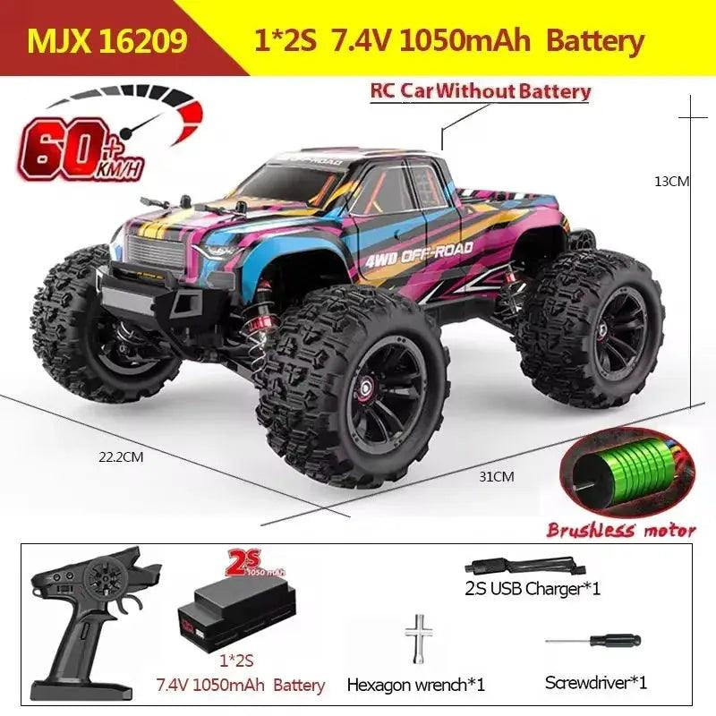 Brushless 4WD RC Car Off Road 70kmh Speed - ToylandEU™