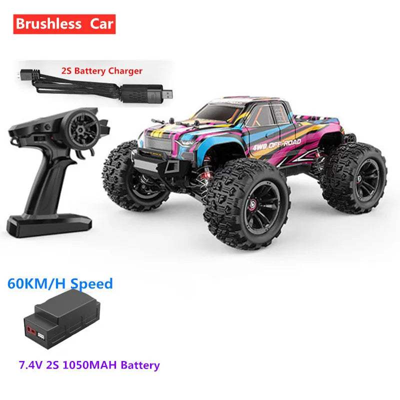 Brushless RC Car 1:16 Scale Off Road Racing Edition