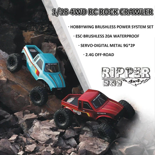 Brushless RC Crawler 4WD for Enthusiasts 2S Battery - ToylandEU™