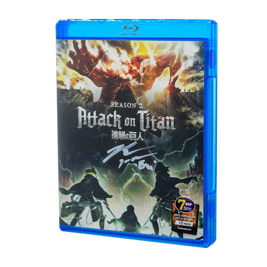 Attack On Titan Signed Blu Ray Collection Autographs