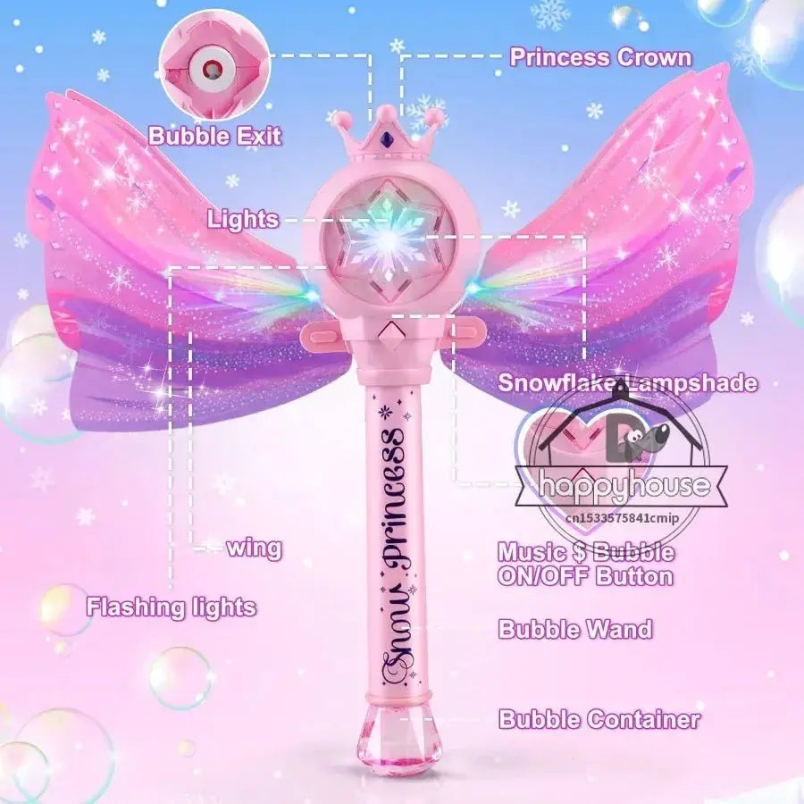 Bubble Machine For Kids With LED Lights And Leakproof - ToylandEU