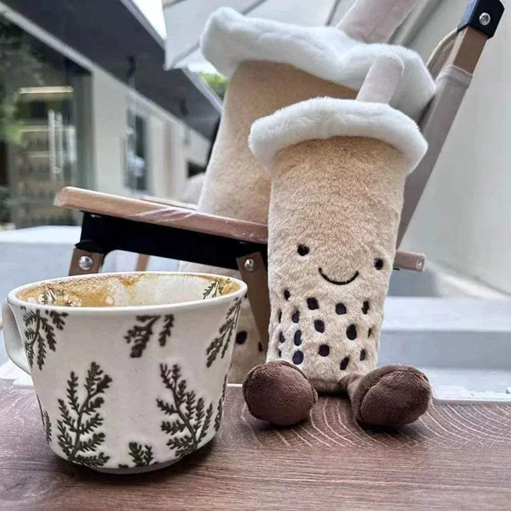 Bubble Tea Plush Toy Soft Cotton Filling Cute Gift - ToylandEU