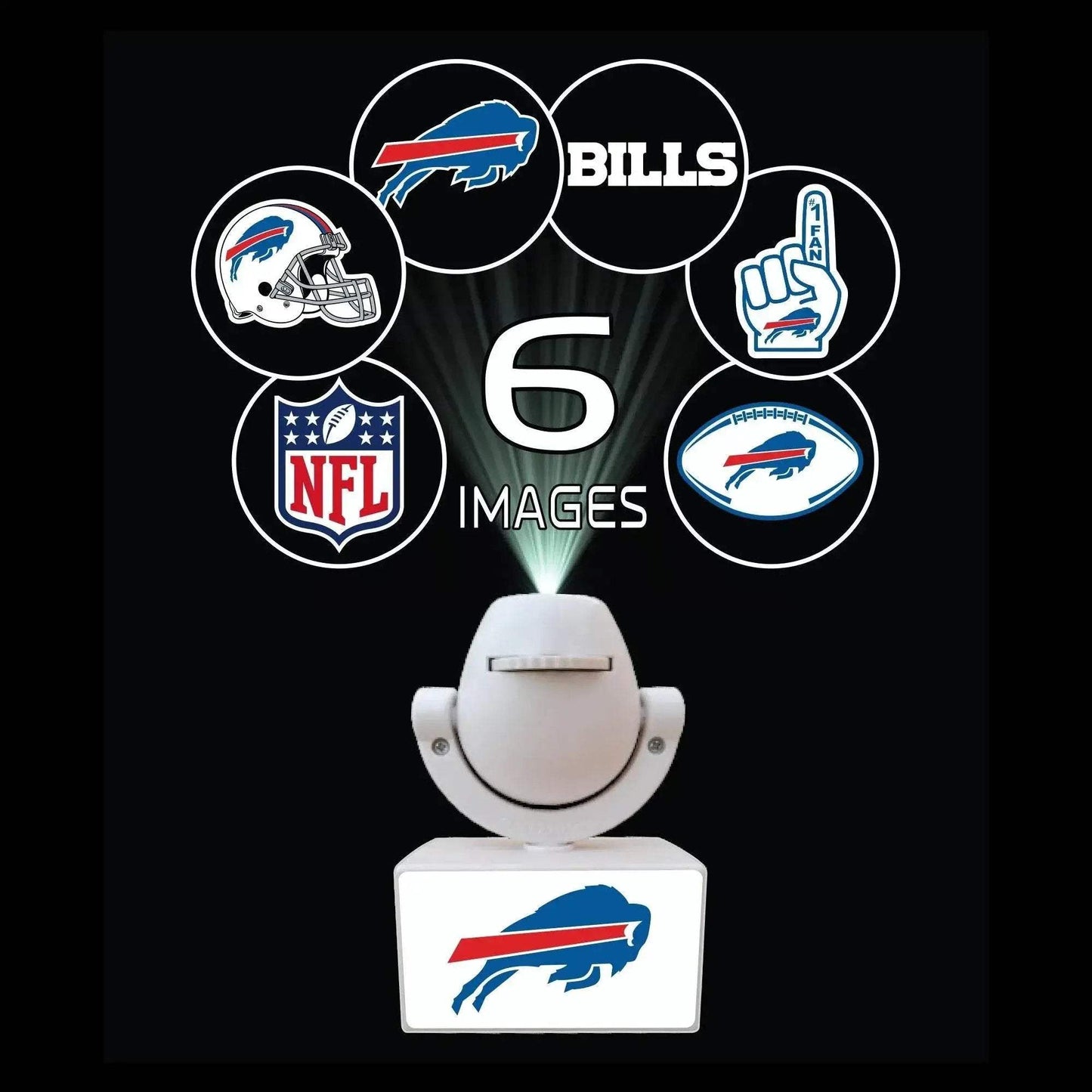 Buffalo Bills LED Mini Spotlight Projector For Fans - ToylandEU™