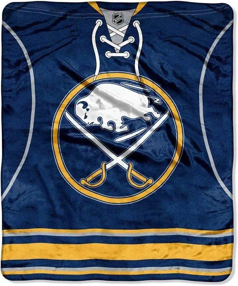 Buffalo Sabres Raschel Jersey Blanket 50x60 Inches - ToylandEU™