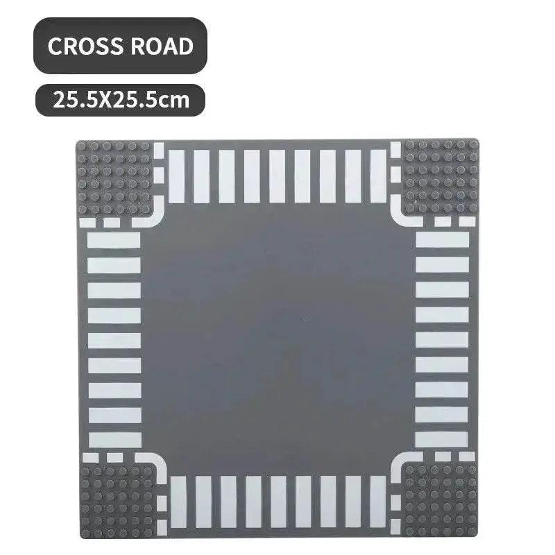 32X32 Classic Road Building Block Base Plate City View - ToylandEU™