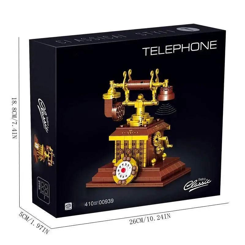 MOC 410PCS Retro Telephone Building Blocks Vintage Phone Toy - ToylandEU™