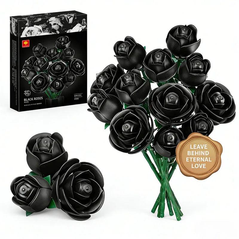 Building Block Set|865 Piece Rose Bouquet|Toylandeu™