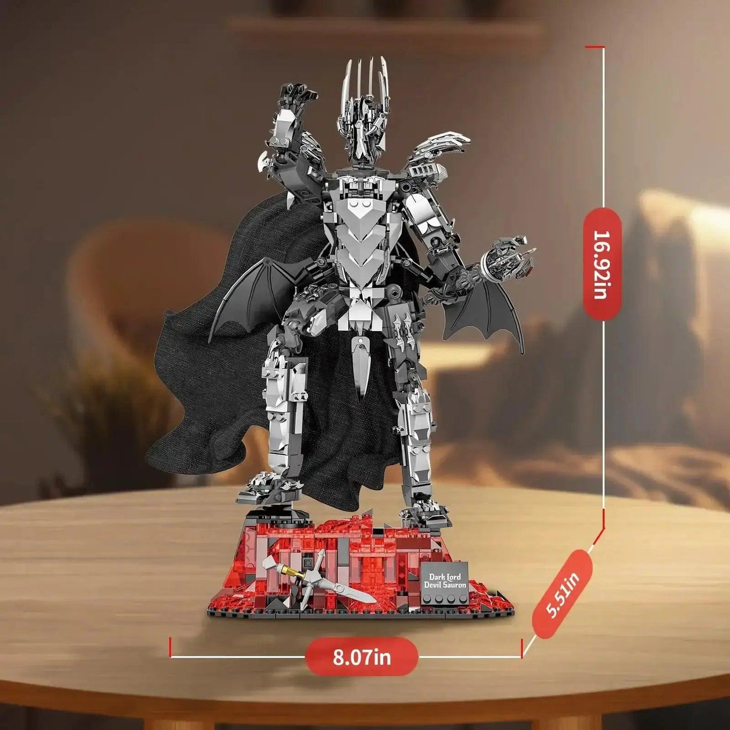 Dark Lord Sauron Mech Building Set For Adult Collectors - ToylandEU™