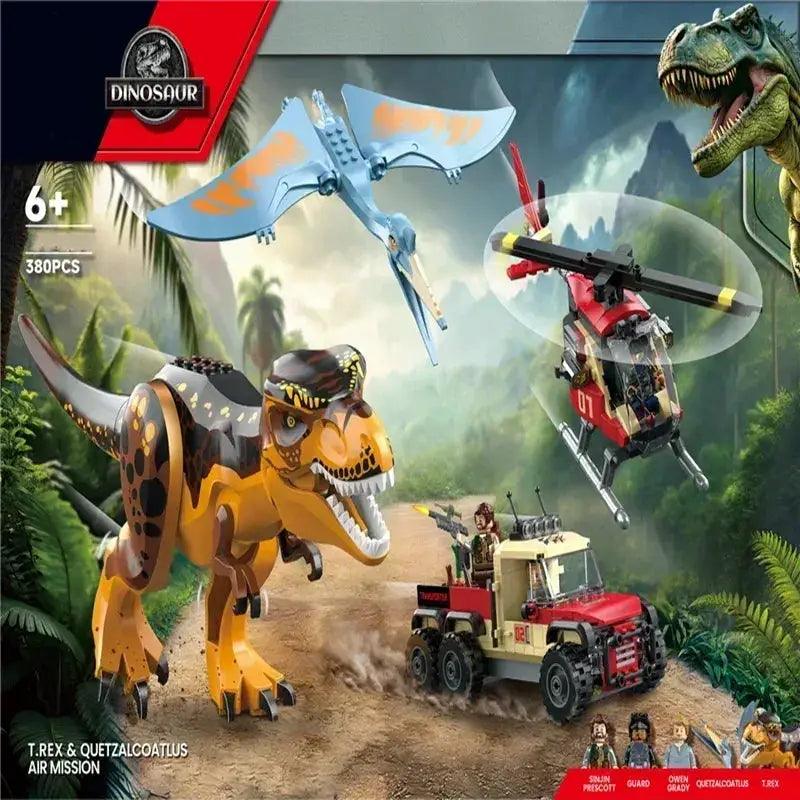 MOC Dinosaur Air Mission Building Blocks Set Compatible MOC - ToylandEU™