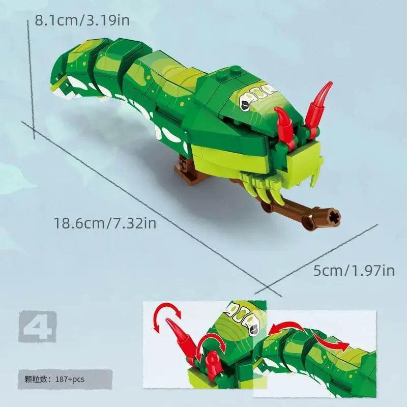 MOC Insect Story Series Building Blocks Butterfly Cicada Toy - ToylandEU™