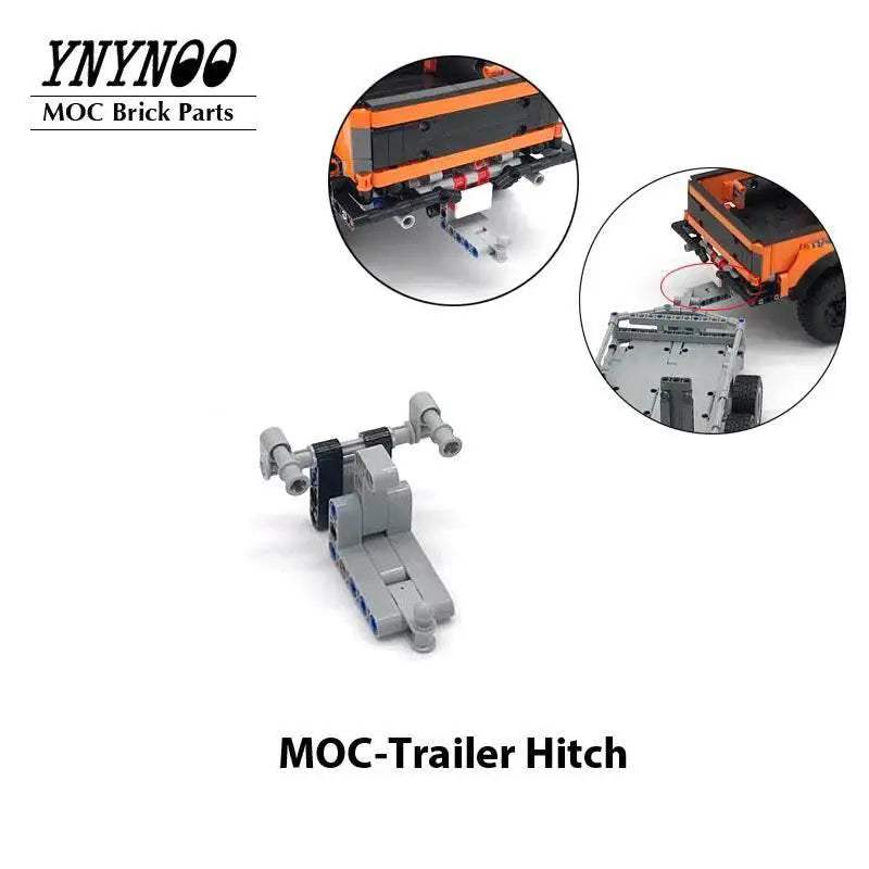 MOC New MOC Lower Loader Tailgate Trailer Building Blocks Model Building Bricks MOC - ToylandEU™
