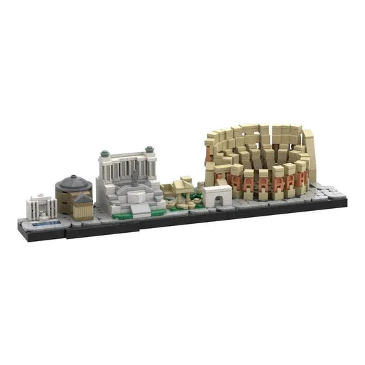 MOC MOC-194032 Rome Skyline Model Building Blocks Gift Bricks Building Bricks MOC - ToylandEU™