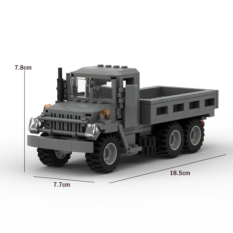 Building Block Set Military Truck US M35 | Toylandeu™