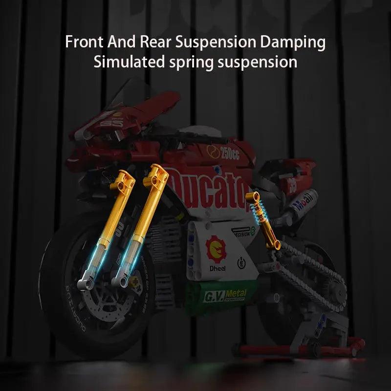 Motorcycle Building Blocks STEM Kit for Educational Fun - ToylandEU™