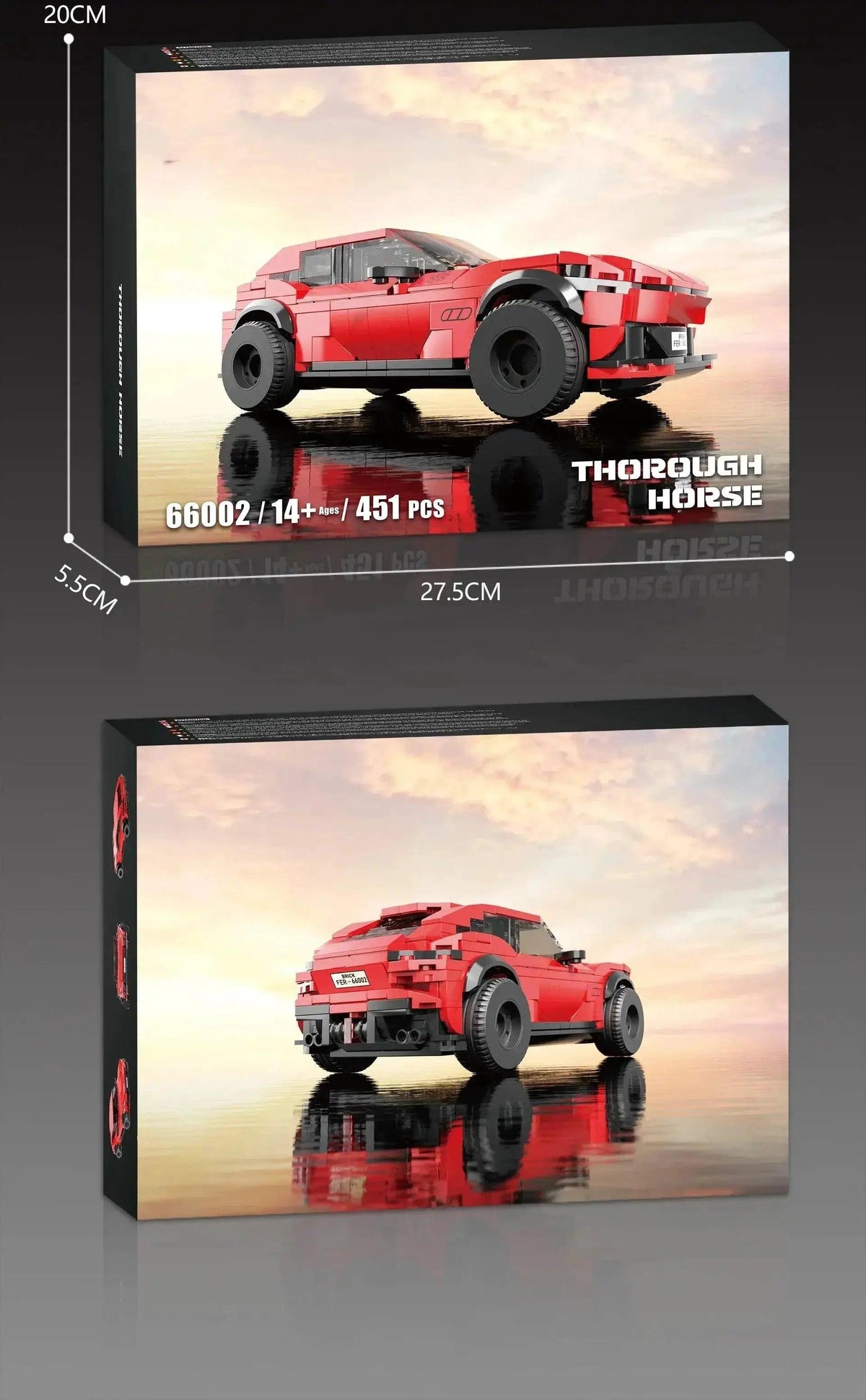 MOC 451PCS Off Road Vehicle Building Blocks City SUV Car Model MOC Bricks Holiday Gifts - ToylandEU™