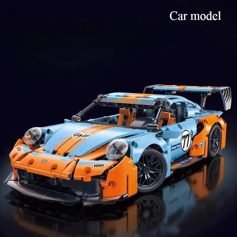 Racing Car Building Blocks 1 To 14 DIY Supercar Kit - ToylandEU™