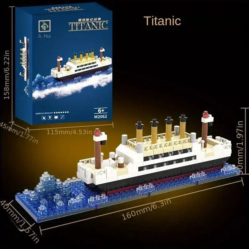 Titanic Cruise Ship Building Blocks Set For Couples - ToylandEU™
