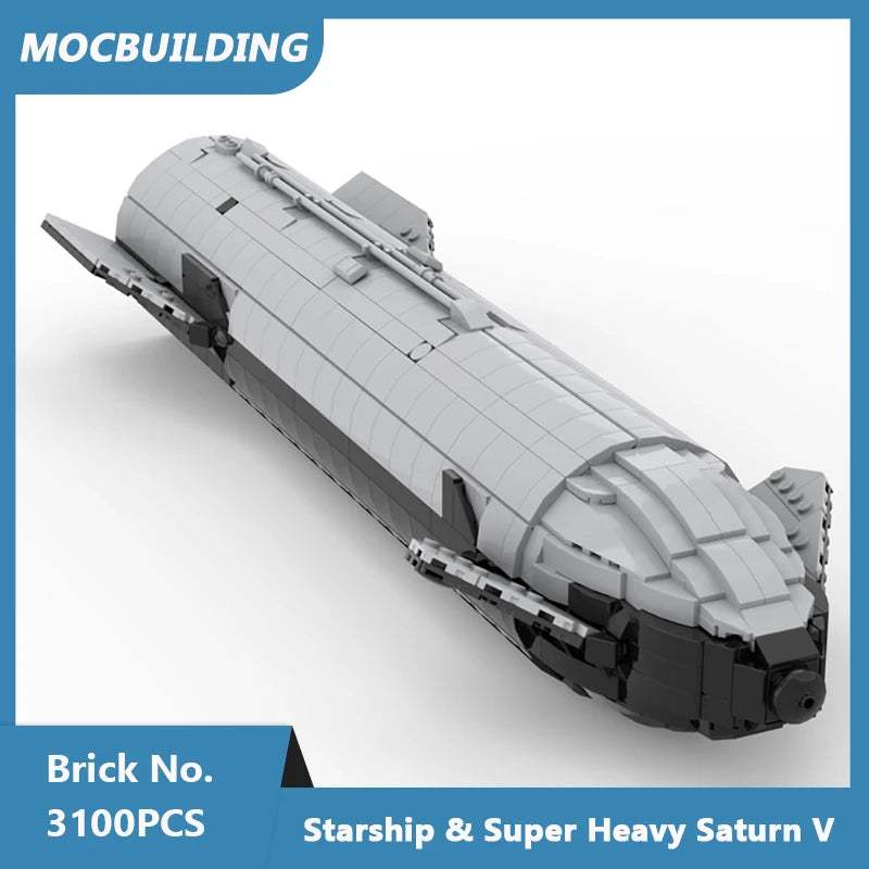 Building Blocks Set Saturn V 110 Scale Toylandeu