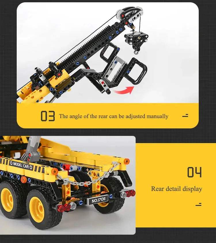 Building Blocks Tow Truck Model Compatible With Lego - ToylandEU