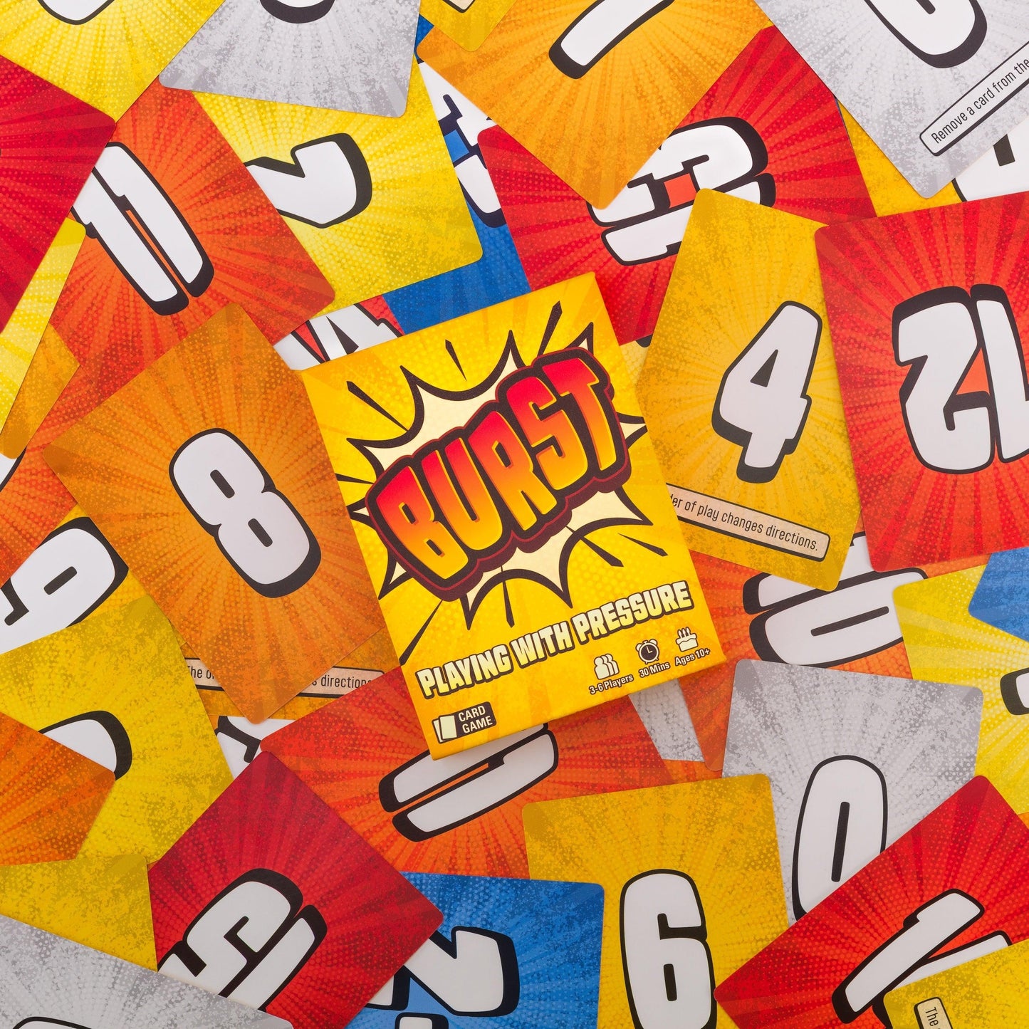 Burst Card Game Strategy Trap Opponents Earn Points