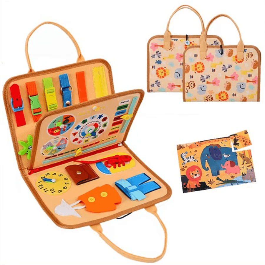 Busy Board | Fine Motor Training Ages 3-6 | Toylandeu™