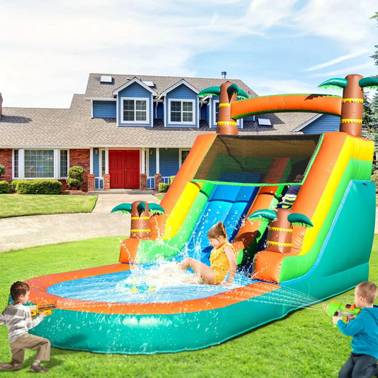 CE Certified Commercial Inflatable Water Slide 21ft - ToylandEU™