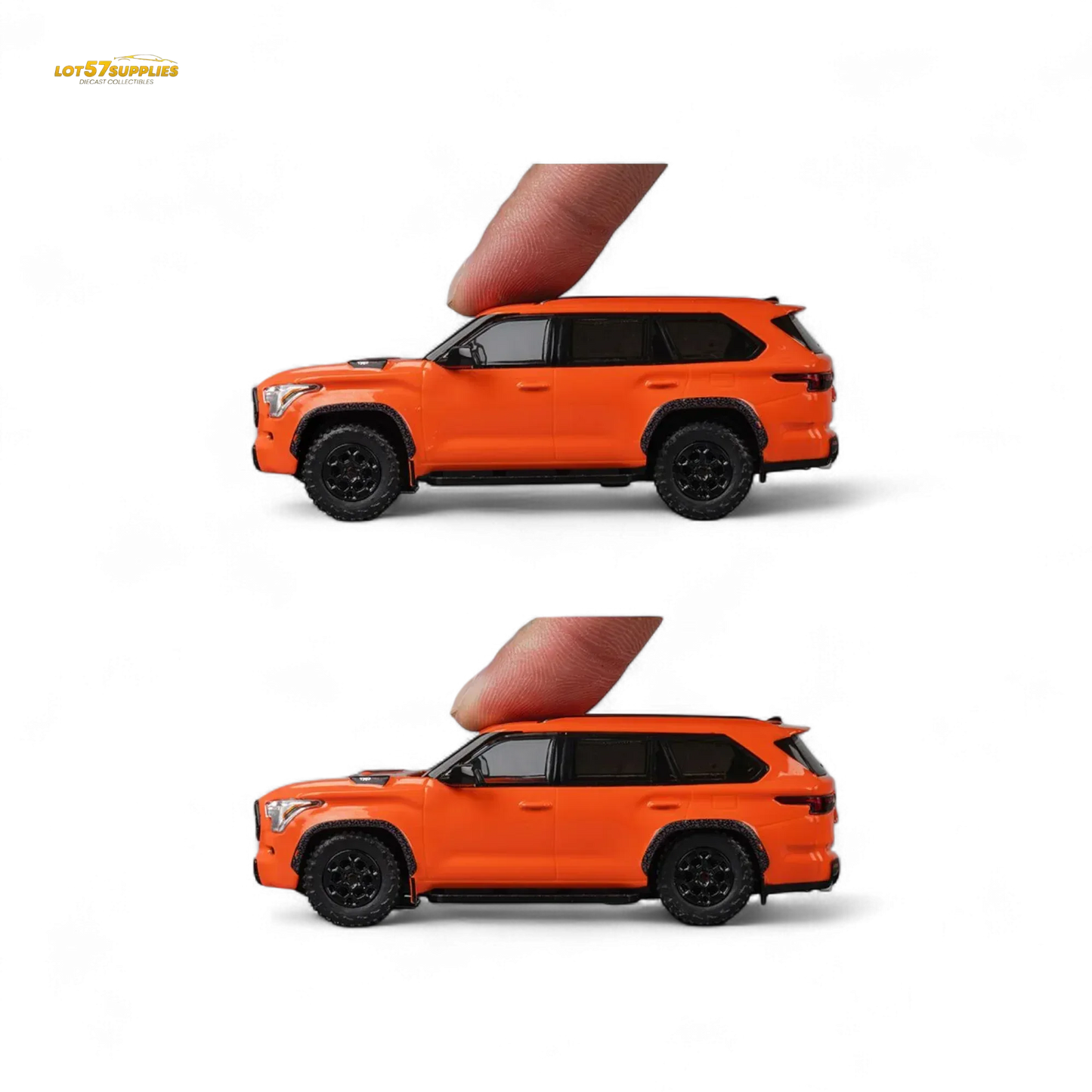 CM Model Toyota Sequoia Diecast 1:64 With Active Suspension - ToylandEU