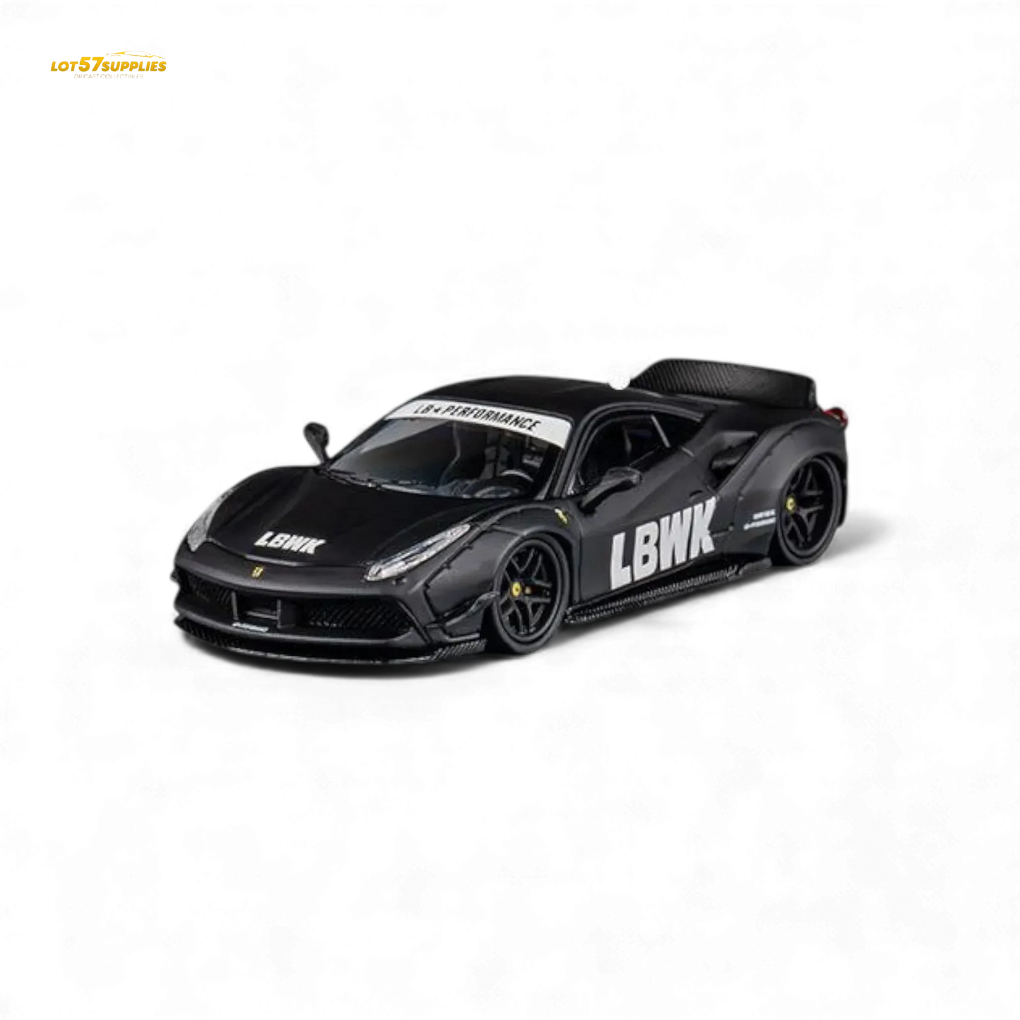 CM Model Ferrari 488 LB Works Black 1:64 - ToylandEU