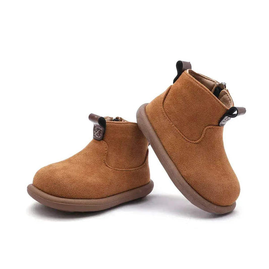 CN Shanghai Toddler Winter Boots Non Slip Zip Up For Ages 1 To 3 - ToylandEU