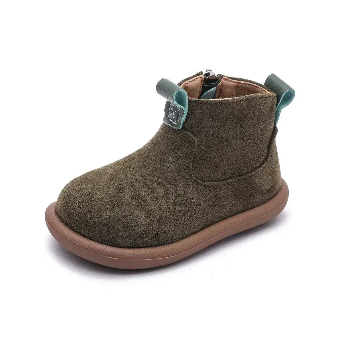 CN Shanghai Toddler Winter Boots Non Slip Zip Up For Ages 1 To 3 - ToylandEU