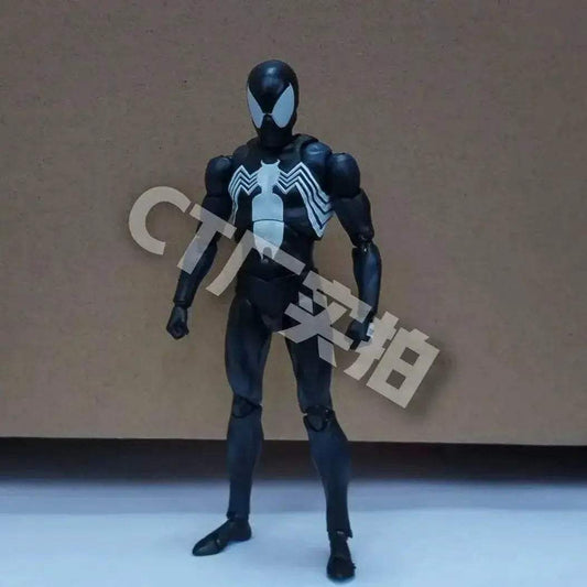 CT 1/12 The Amazing Spider-Man MAFEX 147 Black Suit Figure - ToylandEU™
