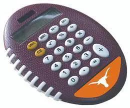 Texas Longhorns Calculator Pro Grip Style Licensed Gear - ToylandEU™