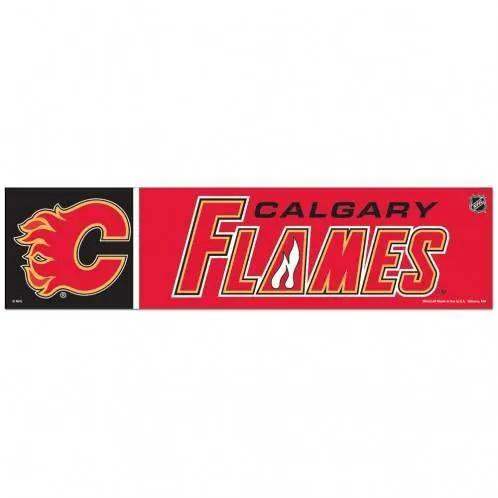 Calgary Flames 3x12 Bumper Strip Decal Officially Licensed - ToylandEU™