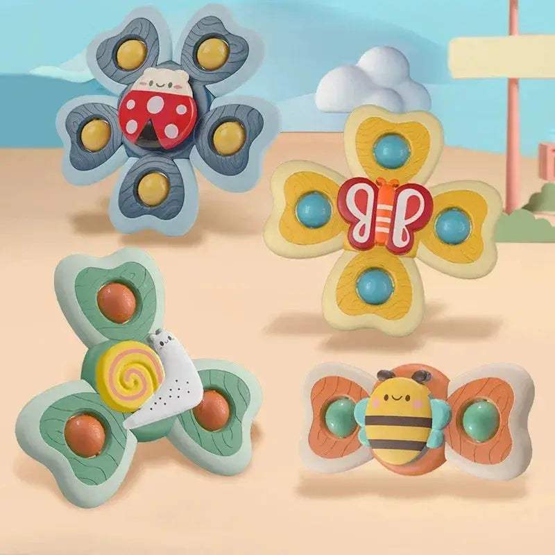 Calming Bath Toy Spinner With Gentle Rattle For Kids - ToylandEU