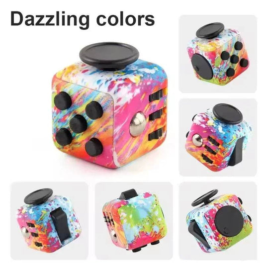 Calming Fidget Toy Dual Spinner Cube For Autism And ADHD - ToylandEU