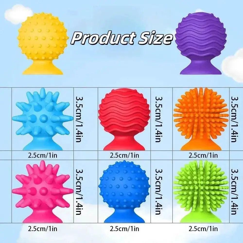 Calming Fidget Toys 8Piece Textured Cups Toyland EU - ToylandEU™