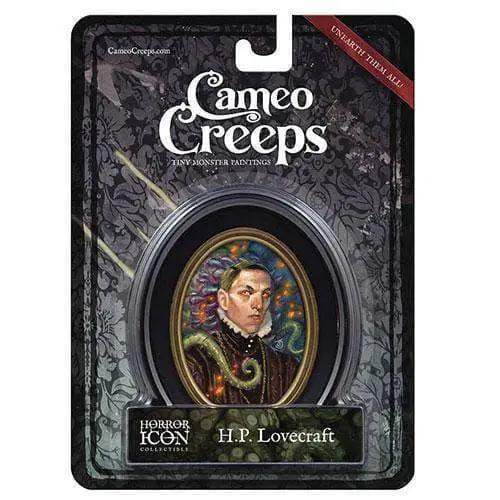 Lovecraft Cameo Portraits Hand Varnished Frames - ToylandEU™