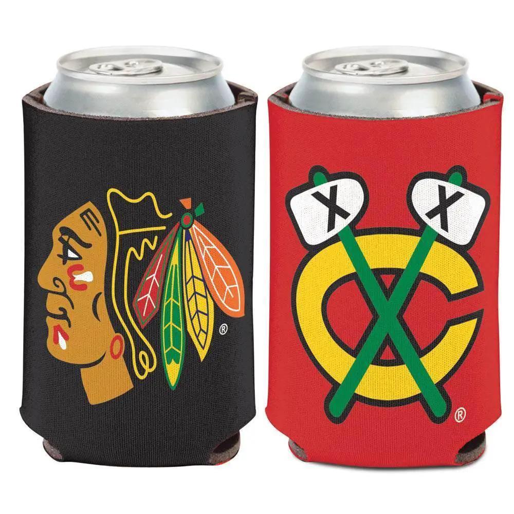 Chicago Blackhawks 12oz Can Cooler Imprinted Foam USA - ToylandEU™