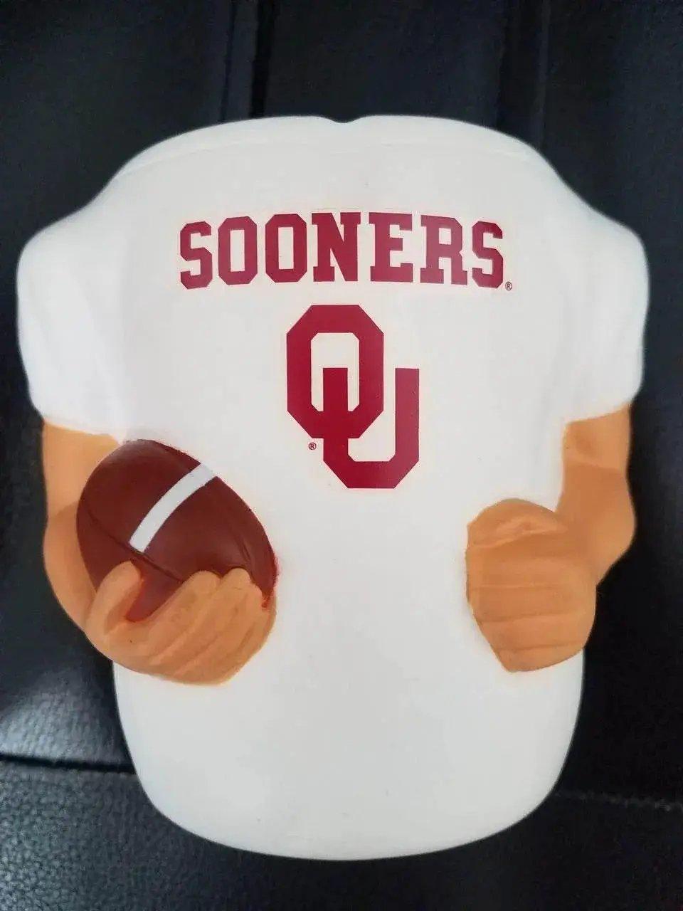 Oklahoma Sooners Can Cooler Jersey Style White CO Official - ToylandEU™
